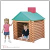 Teton Log Cabin Playhouse� by KIDZBUILT