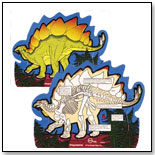 Inside/Outside Puzzle - Stegosaurus by THE STRAIGHT EDGE INC.