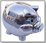Pig E Bank-Chrome Edition with LCD by THE LEARNING JOURNEY INTERNATIONAL