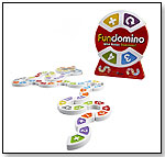FUNDOMINO, Wild Action Dominoes! by BLUE ORANGE GAMES