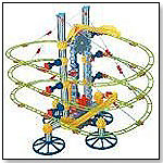 Quercetti Skyrail Suspension Rollercoaster with Elevator by INTERNATIONAL PLAYTHINGS LLC