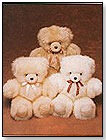 Cuddles Long Wool Teddy Bear by LAMBY