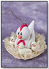 Chicken and Chicks in Nest Ornaments by CHERYL
