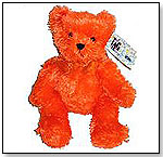 Orange Plush Bear by ELCO TOY