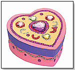 Decorate-Your-Own Wooden Heart Box by MELISSA & DOUG