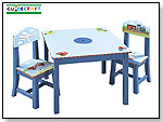 Transportation Table and Chairs Set by GUIDECRAFT INC.
