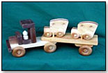The Large Car Carrier by D AND ME WOOD TOYS LLP