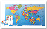 Map of the World by THE LEARNING JOURNEY INTERNATIONAL