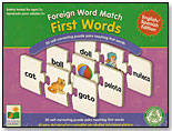 Foreign Word Match - First Words by THE LEARNING JOURNEY INTERNATIONAL