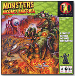 Monsters Menace America by AVALON HILL GAMES