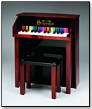 Designer Spinet with Bench Toy Piano � Model 2599 by SCHOENHUT PIANO CO. INC.