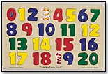 Numbers 0-20 Puzzle by MELISSA & DOUG