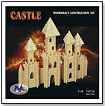 Castle Woodcraft Construction Kit by PUZZLED, INC.