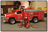 Mighty World Light & Sound Fire Truck by INTERNATIONAL PLAYTHINGS LLC