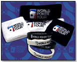 World Poker Tour Terry Cloth Headband by PACIFIC SPORTSWEAR CO. INC.