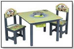 Noah's Ark Collection Wooden Table & Chair Set by GUIDECRAFT INC.