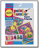 Paint by Number Farm Friends Painting Activity Kit by ALEX BRANDS