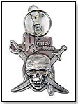 Pewter Key Ring - Pirates of the Caribbean 2  Pirates Skull and Crossed Swords by MONOGRAM INTERNATIONAL INC.
