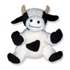 8" plush Cow by THE BEAR MILL