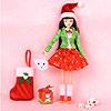Celebrate Christmas Doll - Green by CHINASPROUT INC.
