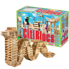 CitiBlocs 300-Piece Wooden Building Set
