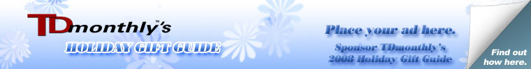 Sponsor TDmonthly's Holiday Gift Guide