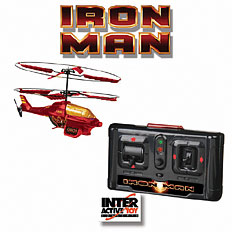 Iron Man BlackGhost Micro Indoor Helicopter
