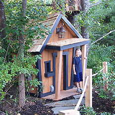 Kids Crooked House - Deluxe Playhouse