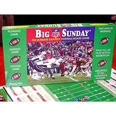 Big Sunday Strategy Football Board Game
