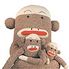 Think Again! Sock Monkey