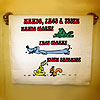 Hands, Face & Teeth® 16x30" Childrens Hand Towel by TOWELS BY AMELIA