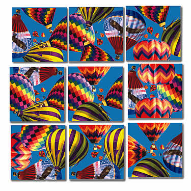 Hot Air Balloons Scramble Squares� by b. dazzle, inc.