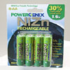 PowerGenix NiZn AA Rechargeable Batteries – 8 Pack by PowerGenix