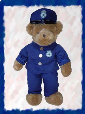 Police Uniform by TEDDY BEAR STUFFERS