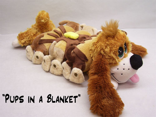 Pancake Puppies - Pups in a Blanket (back) by THE CUDDLECAKES GROUP LLC