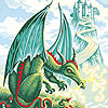 PaintWorks Dragon Land by DIMENSIONS/PERLER