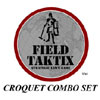 Field TAKTIX Croquet Combo Set by The TAKTIX Game Company
