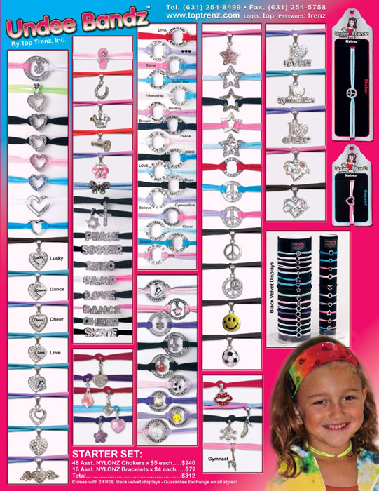 Nylonz Chokers and Bracelets by TOPTRENZ.COM