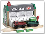 Thomas & Friends Wooden Railway Load & Sort Recycling Center by RC2 BRANDS
