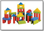 IQ Preschool 50 Unit Blocks of Fun in Color by SMALL WORLD TOYS