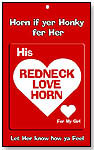Redneck Love Horn by NOVELTIES WHOLESALE