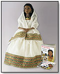 Makeda, The Queen of Sheba Doll/Book and CD Narration by ETHIDOLLS