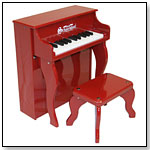 Red Elite Spinet by SCHOENHUT PIANO COMPANY