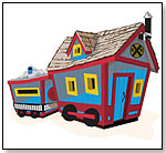 Crooked Train Playhouse by KIDS CROOKED HOUSE
