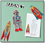 Robot & Rocket Magnets by COELACANTH