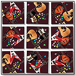 Guitars Scramble Squares 9-Piece Puzzle by b. dazzle, inc.