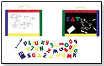 Magnetic Chalkboard and Dry Erase Board by MELISSA & DOUG