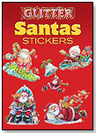 Glitter Santas Stickers by DOVER PUBLICATIONS
