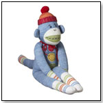 "Casey" Medium Blue Sock Monkey by MIDWEST OF CANNON FALLS INC