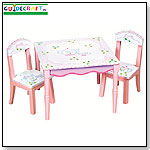 Tea Party Table and Chair Set by GUIDECRAFT INC.